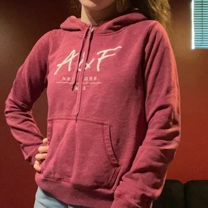 Red A&F Sweatshirt